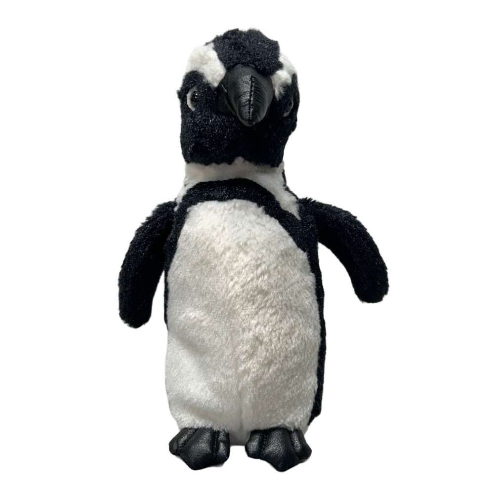 Aurora‎ 8" Penguin Black White Plush Soft Toy Stuffed Animal